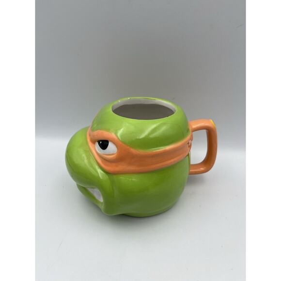 Teenage Mutant Ninja Turtles Michelangelo 24 oz Coffee Mug - Picture 3 of 8